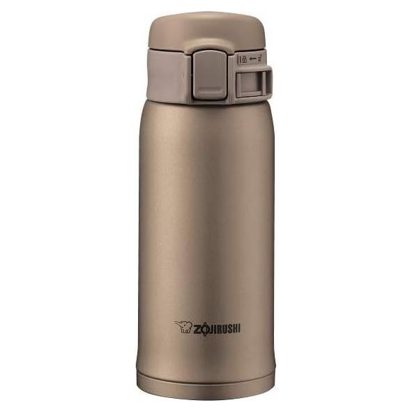 Taza de Acero Inoxidable Zojirushi 0.36L Beige Dorado