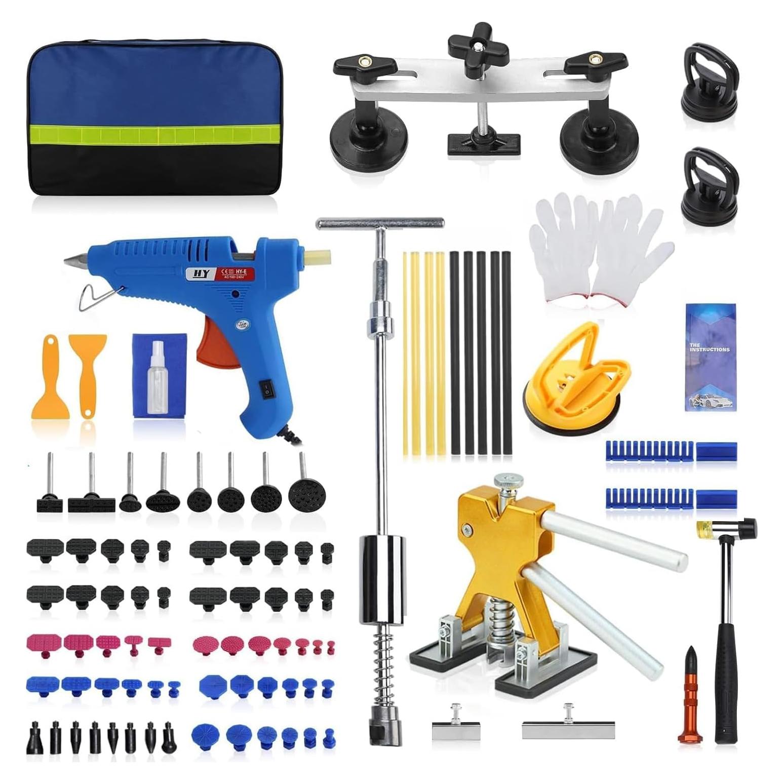 Kit de 100 Piezas para Sacar Abolladuras RVGIVE 2.75 kg