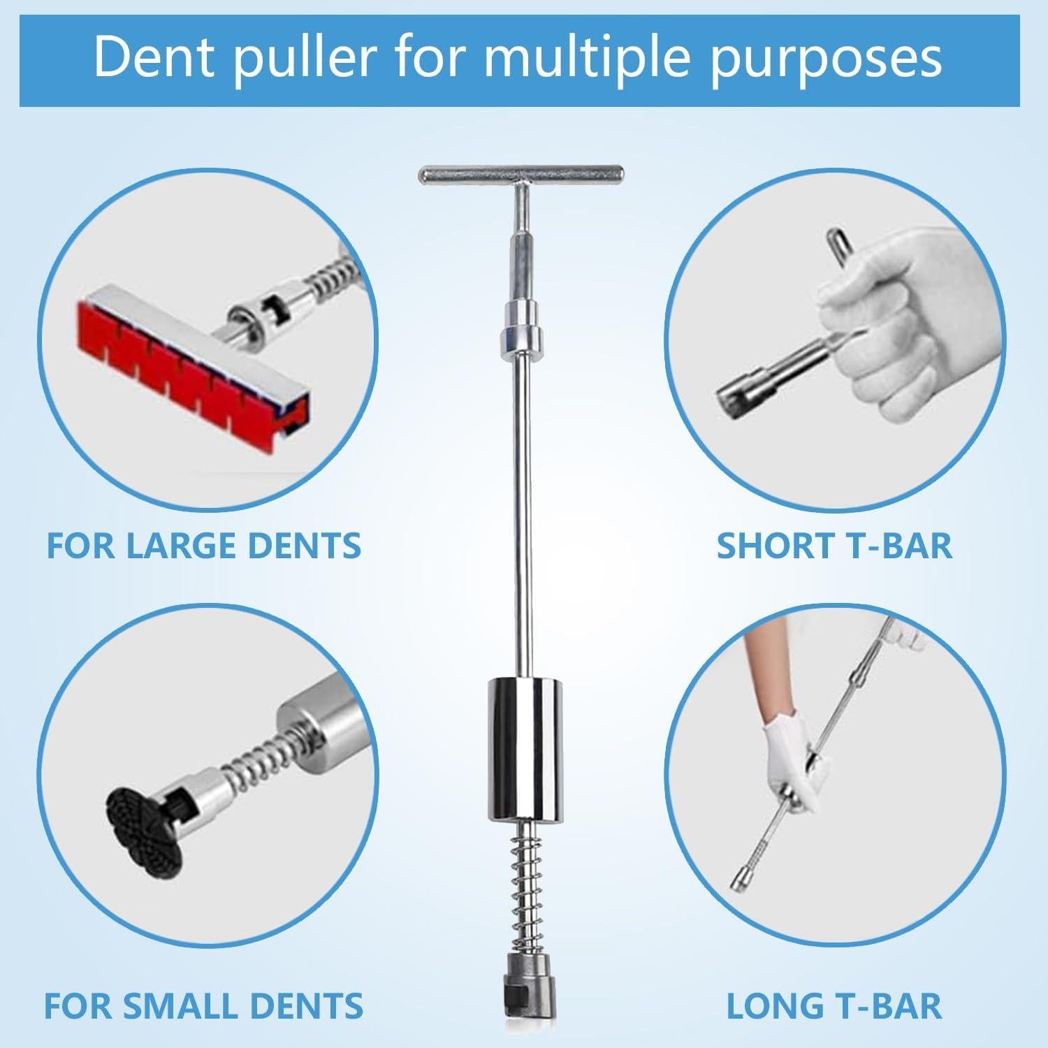 Kit de 100 Piezas para Sacar Abolladuras RVGIVE 2.75 kg