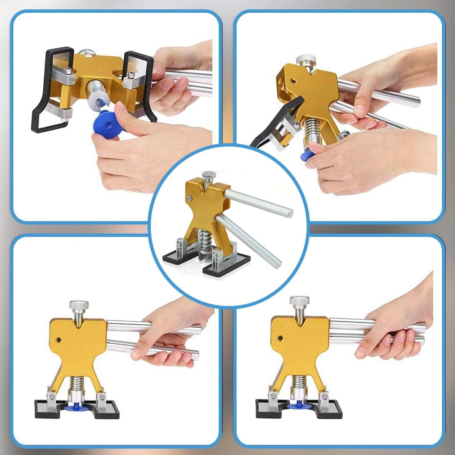 Kit de 100 Piezas para Sacar Abolladuras RVGIVE 2.75 kg