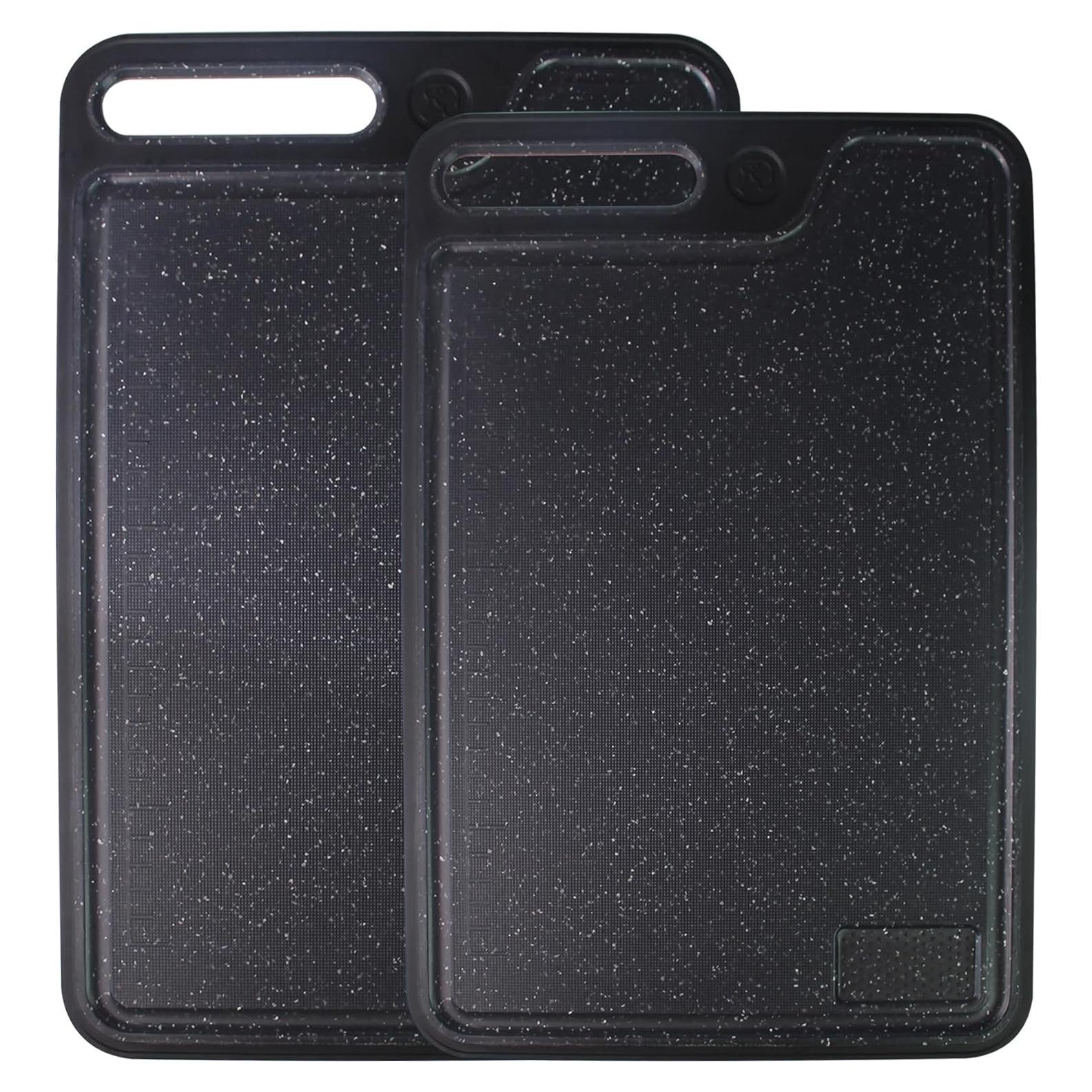 Conjunto de Tablas de Cortar Tagliere 2 Piezas Antideslizantes