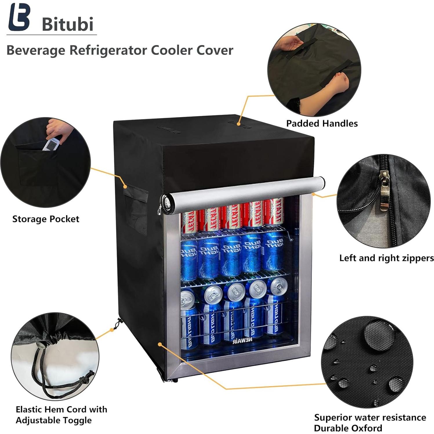 Cubierta Impermeable para Mini Refrigerador Bitubi 55.9x58.4x86.4 cm