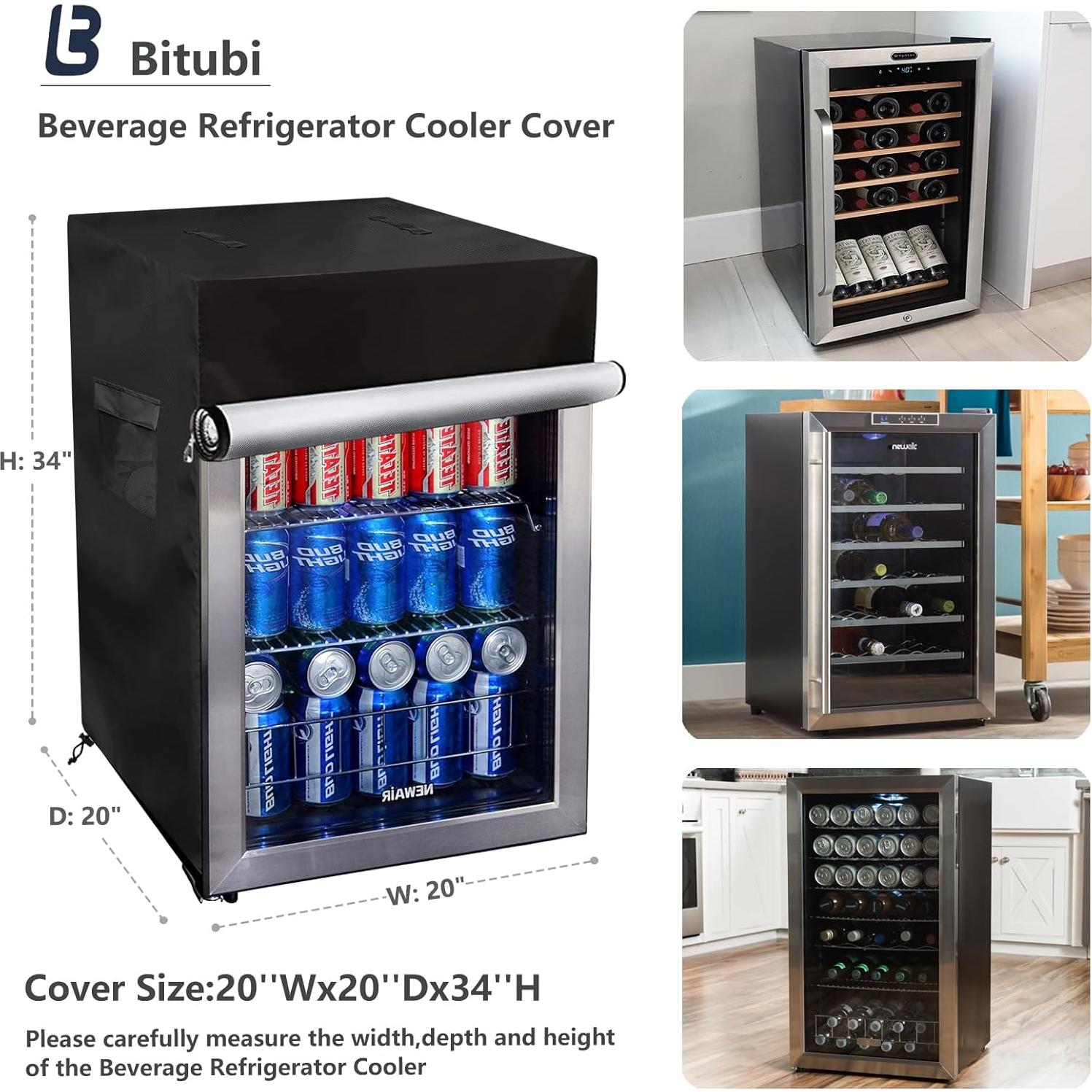 Cubierta Impermeable para Mini Refrigerador Bitubi 55.9x58.4x86.4 cm