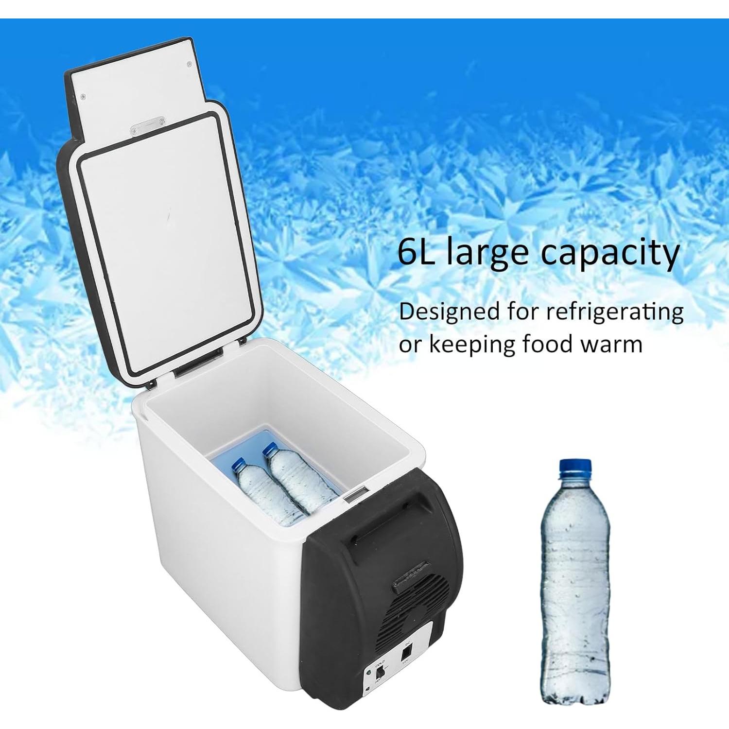 Mini Nevera Eléctrica Sorandy 6L 12V Enfriador y Calentador