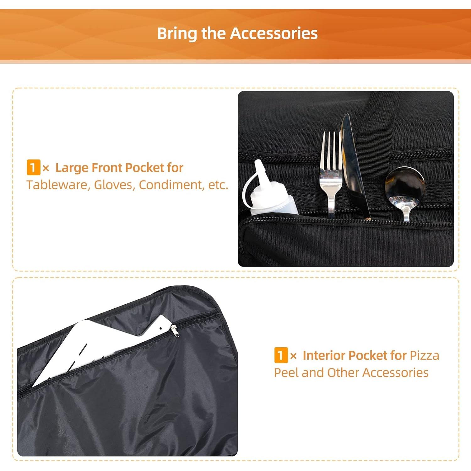 Bolsa de Transporte NOELIFE para Horno Ooni Koda 12 Acolchada