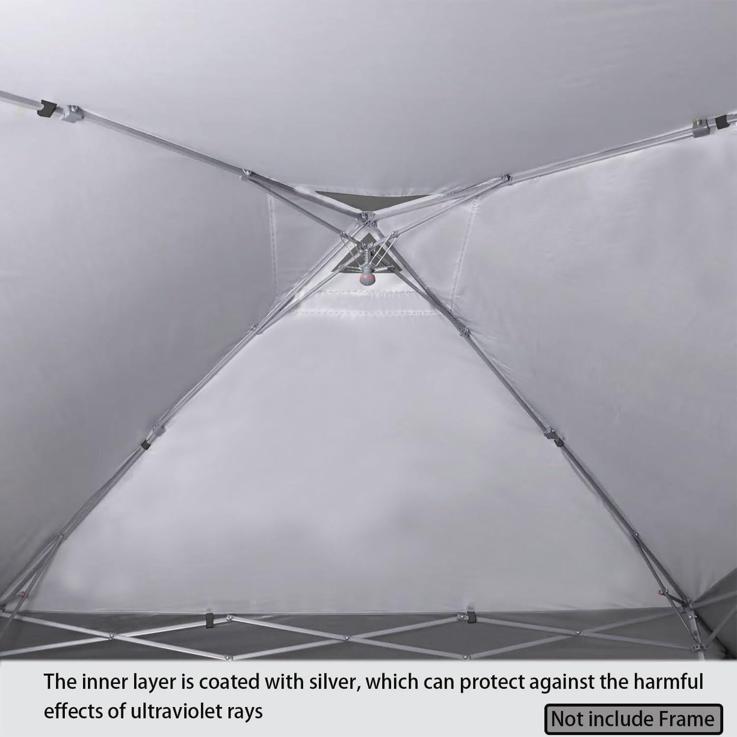 Cubierta Superior de Reemplazo Fokocy 13x13 para Carpa Coleman