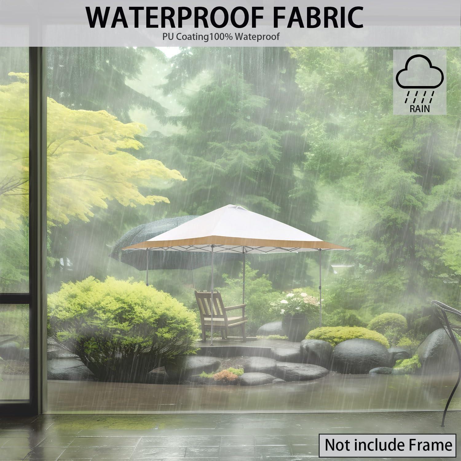 Cubierta Superior de Reemplazo Fokocy 13x13 para Carpa Coleman