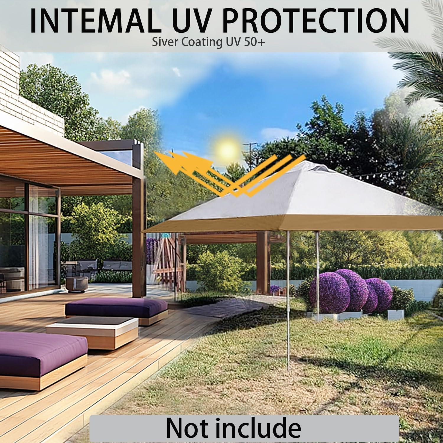 Cubierta Superior de Reemplazo Fokocy 13x13 para Carpa Coleman