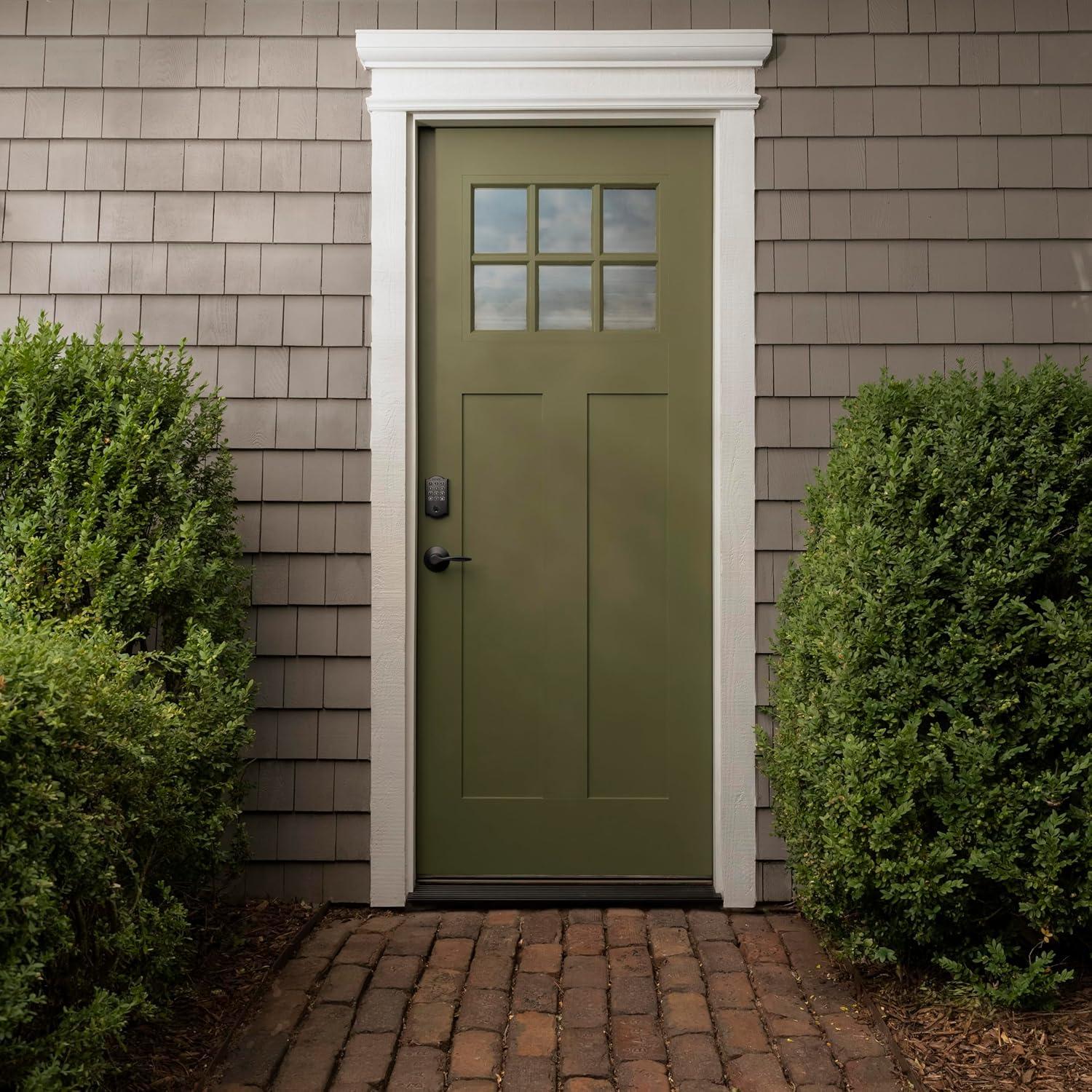 Cerradura Inteligente Schlage Arrive WiFi Camelot, Negro Mate