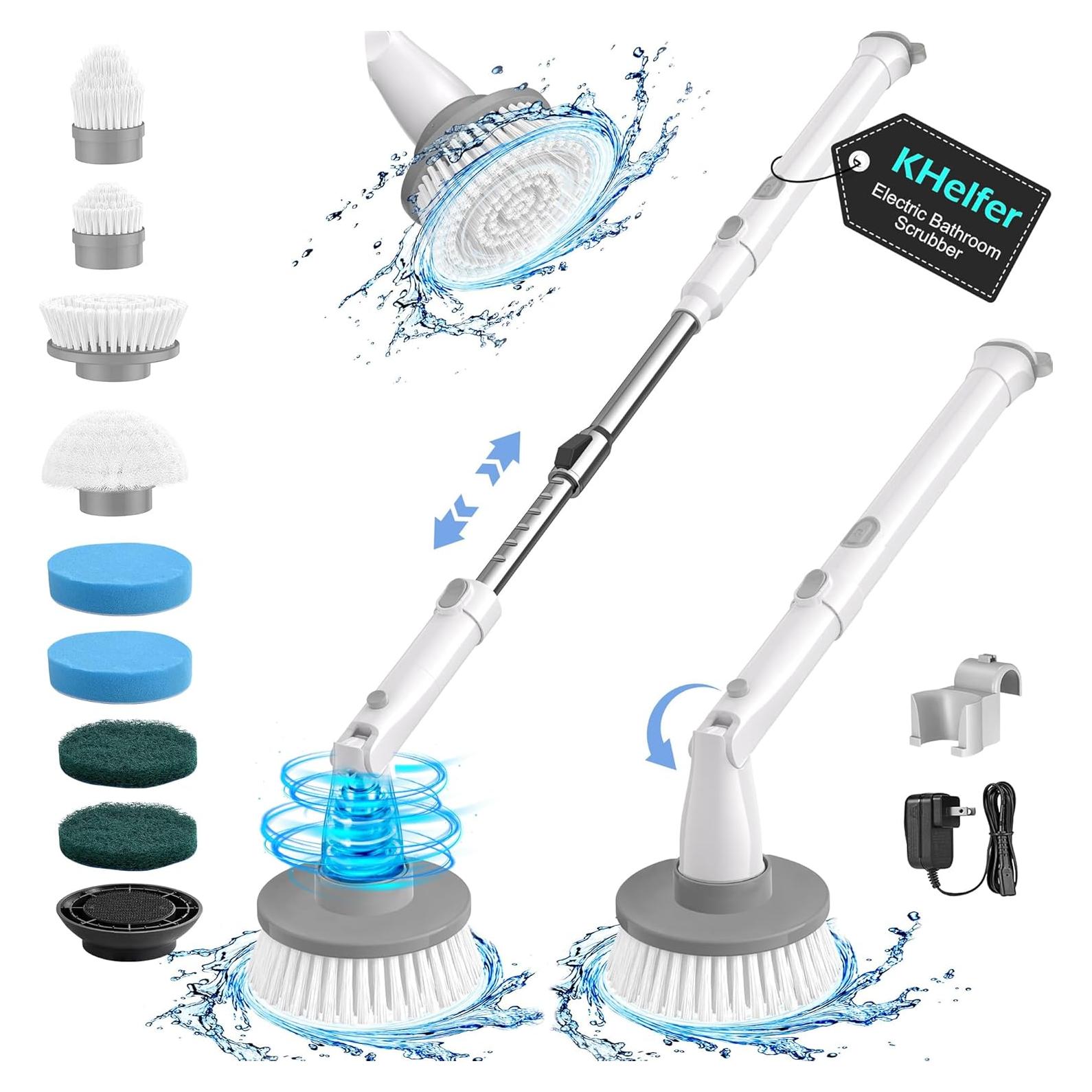 Limpiador Eléctrico de Ducha kHelfer KH8 Inalámbrico 8 Cabezas