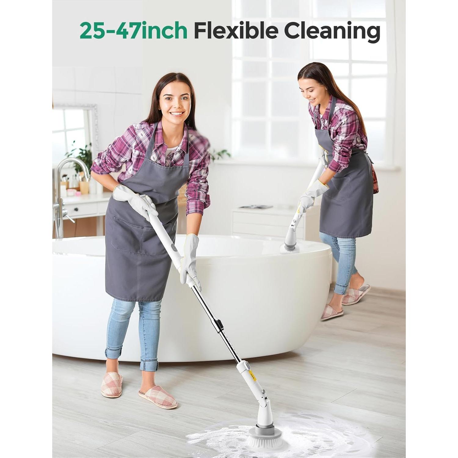 Limpiador Eléctrico de Ducha kHelfer KH8 Inalámbrico 8 Cabezas