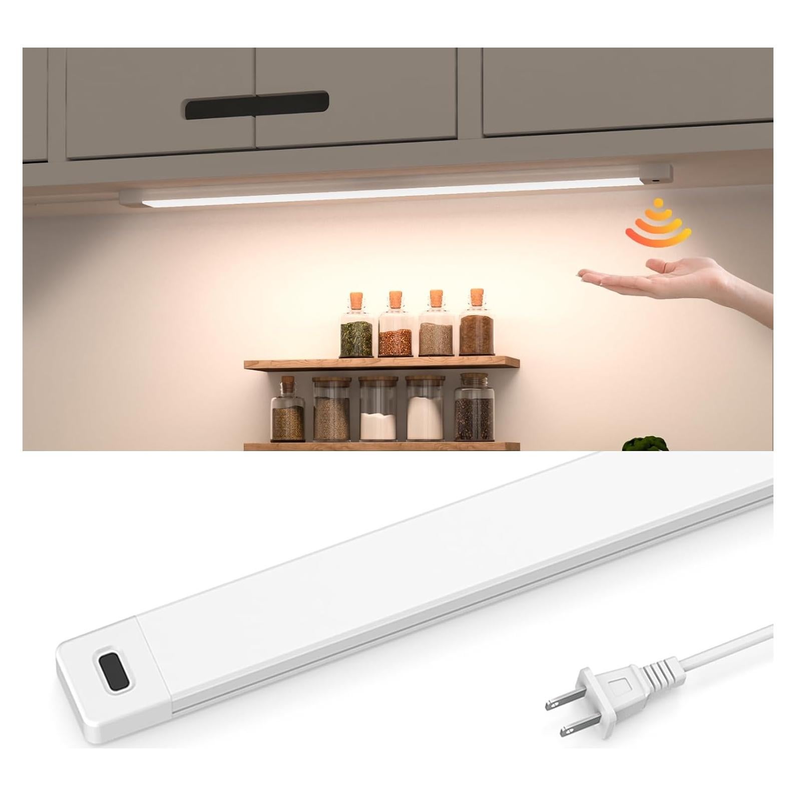 Luz Bajo Gabinete MYPLUS 40.64 cm LED 3000K Regulable