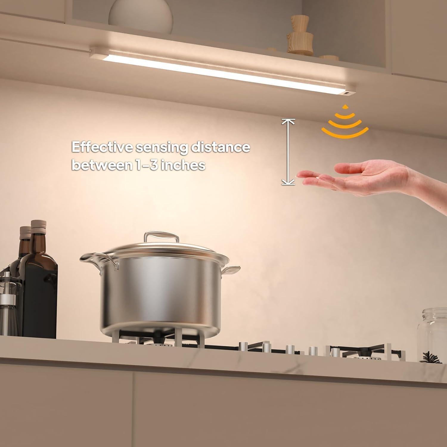 Luz Bajo Gabinete MYPLUS 40.64 cm LED 3000K Regulable