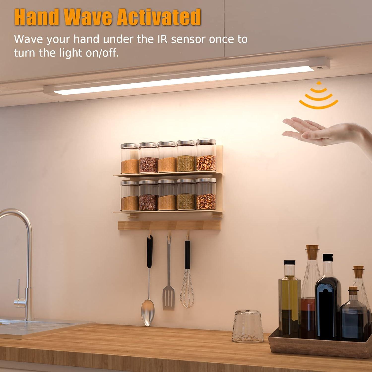 Luz Bajo Gabinete MYPLUS 40.64 cm LED 3000K Regulable