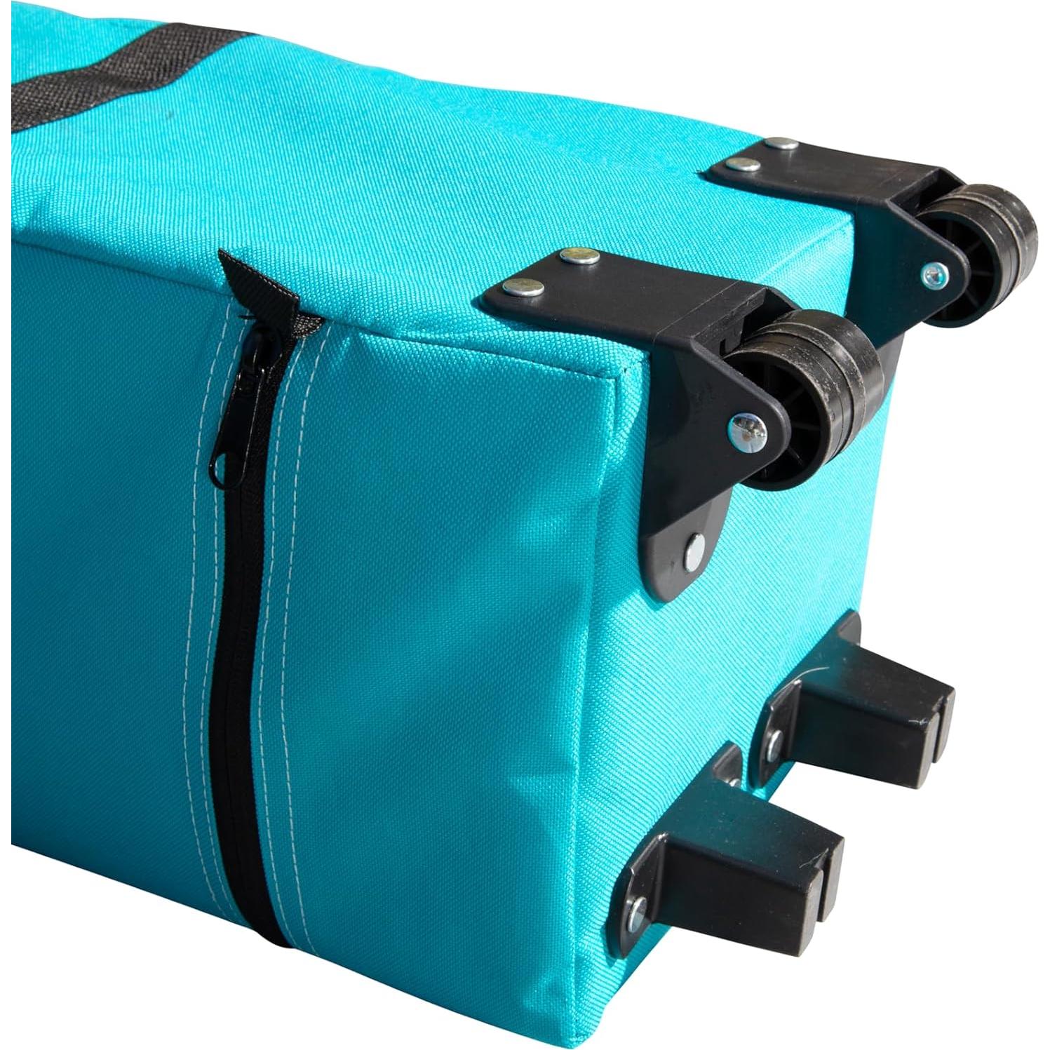 Carpa Plegable Roxy 10x10 UPF 50+ Verde Azulado Resistente