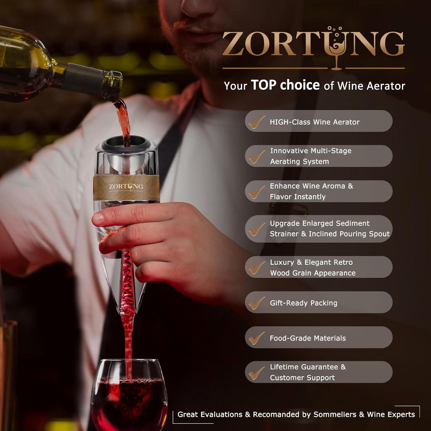 Aguijón de Vino Premium ZORTUNG - Edición Cumpleaños