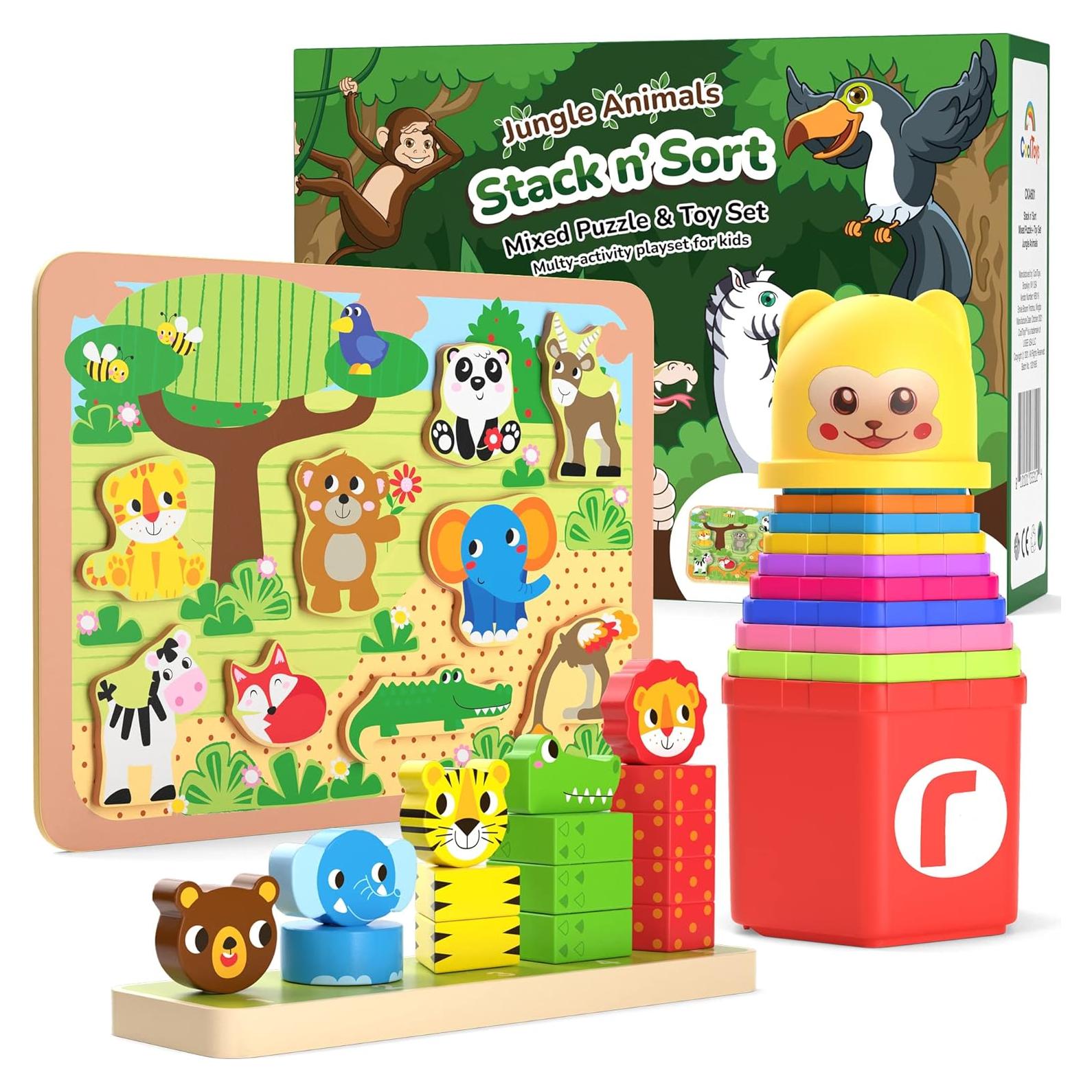 Juguetes de Aprendizaje CoolToys Apila y Clasifica - 30 Piezas