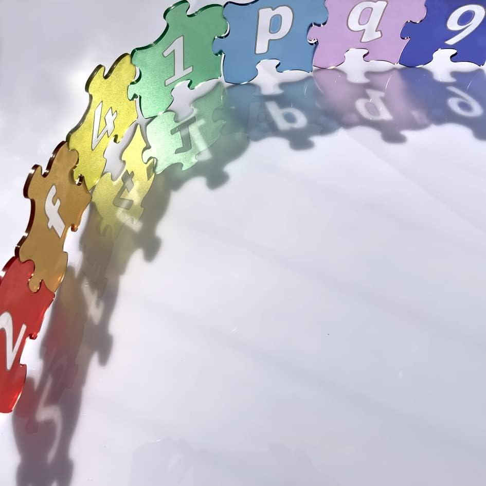 Juego de Rompecabezas Jumblez Minúsculas 28 Piezas Acrílico