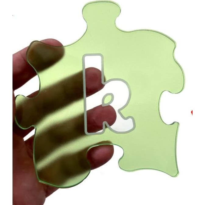 Juego de Rompecabezas Jumblez Minúsculas 28 Piezas Acrílico