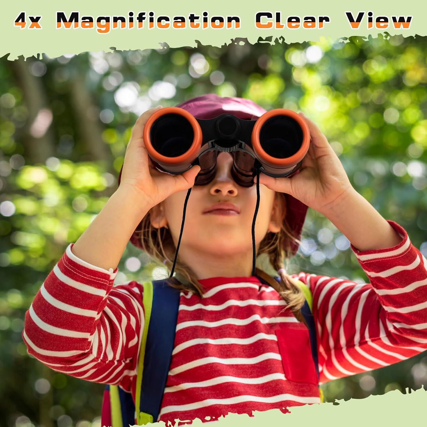 Paquete de 6 Binoculares Compactos Foilswirl para Niños