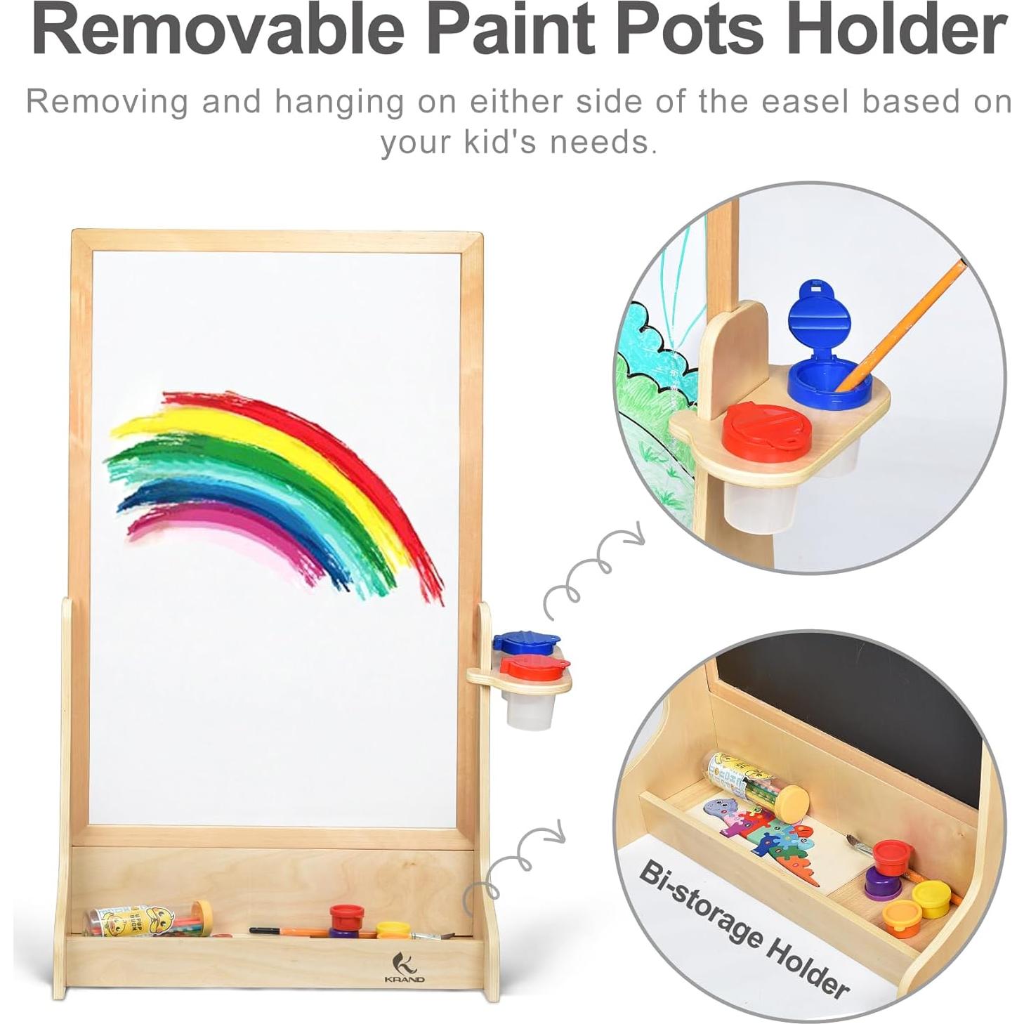 Caballete de Dibujo Doble Cara KRAND - Plexiglás 110 cm