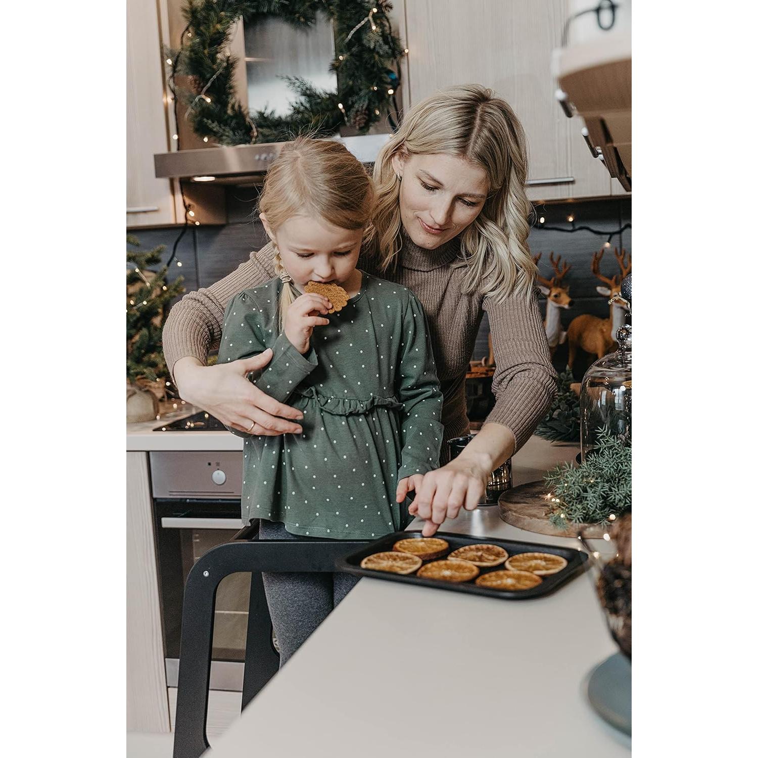 Torre Montessori Sweet Home con Pizarra y Altura Ajustable