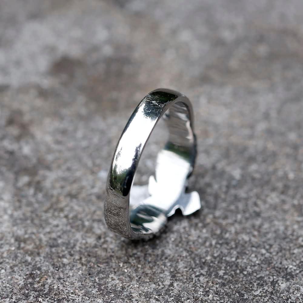 Anillo Vikingo Sinoyp de Acero Inoxidable Talla 11