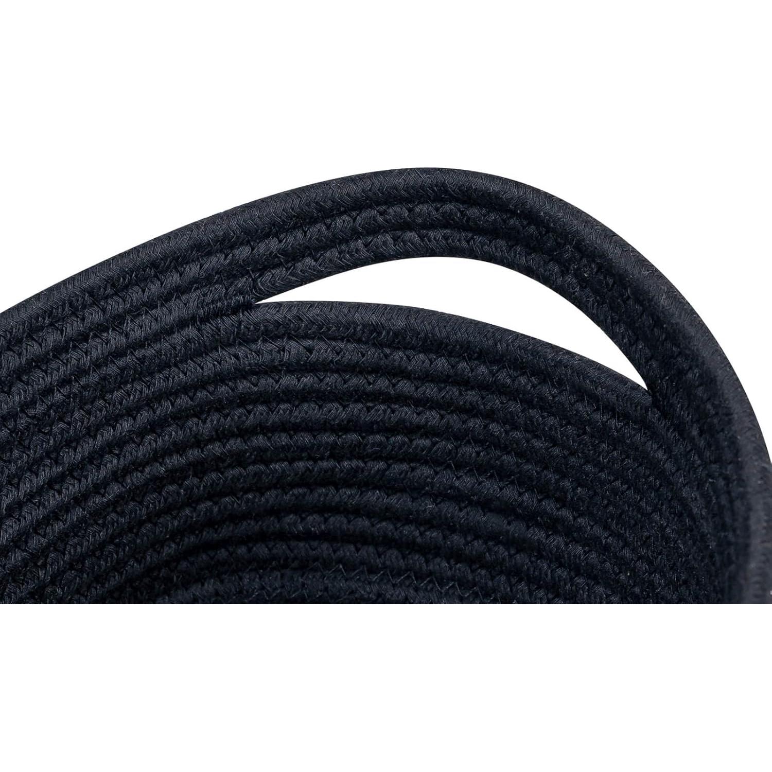 Cestas de Almacenamiento Negras CubesLand 30.5x20.3x12.7 cm 2 Pcs