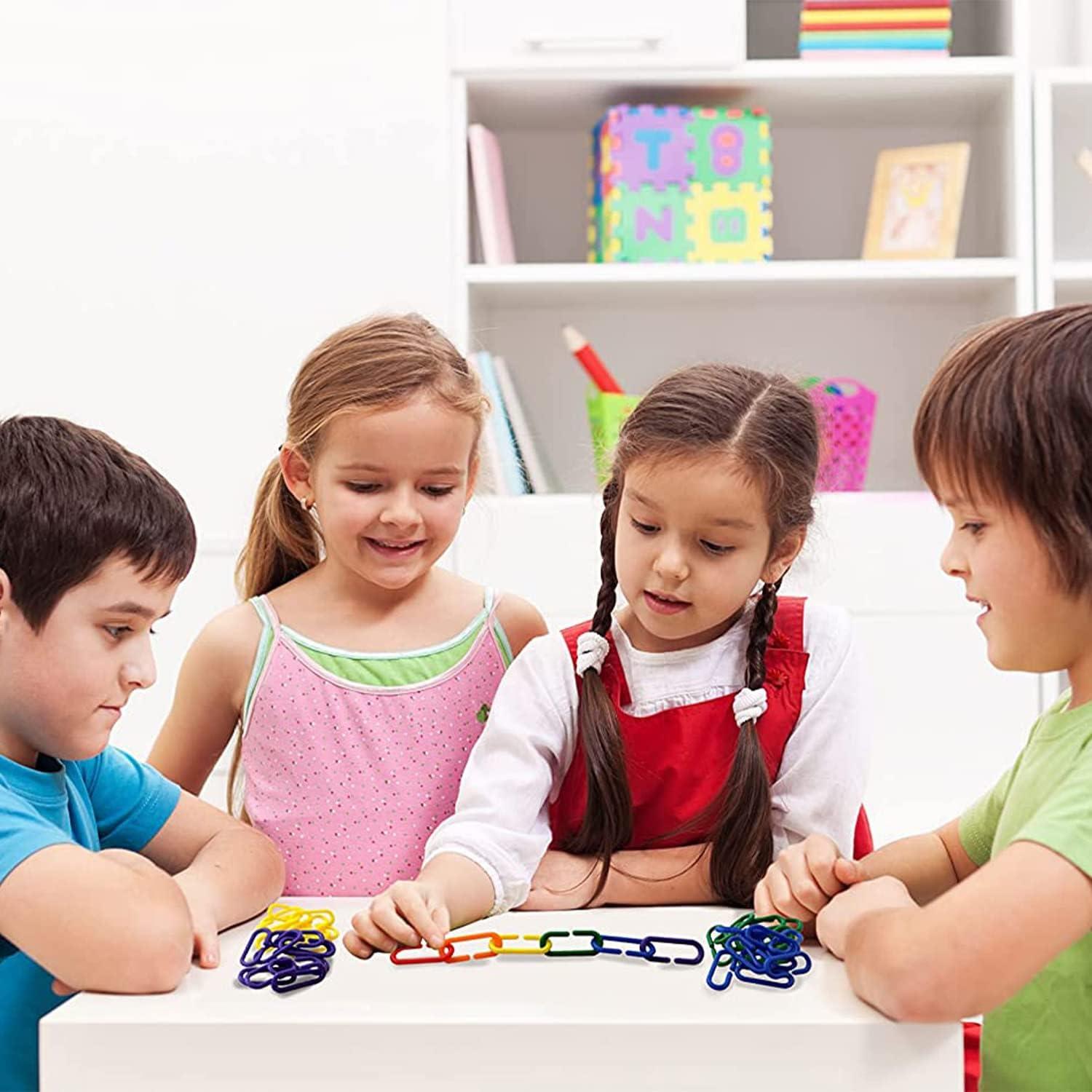 Enlaces Matemáticos Skoolzy 120 Piezas para Niños 3+