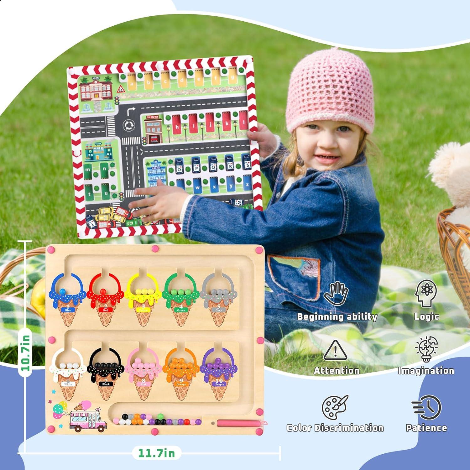 Rompecabezas Magnético 2 en 1 Shantou Rongyi, Juguete Montessori