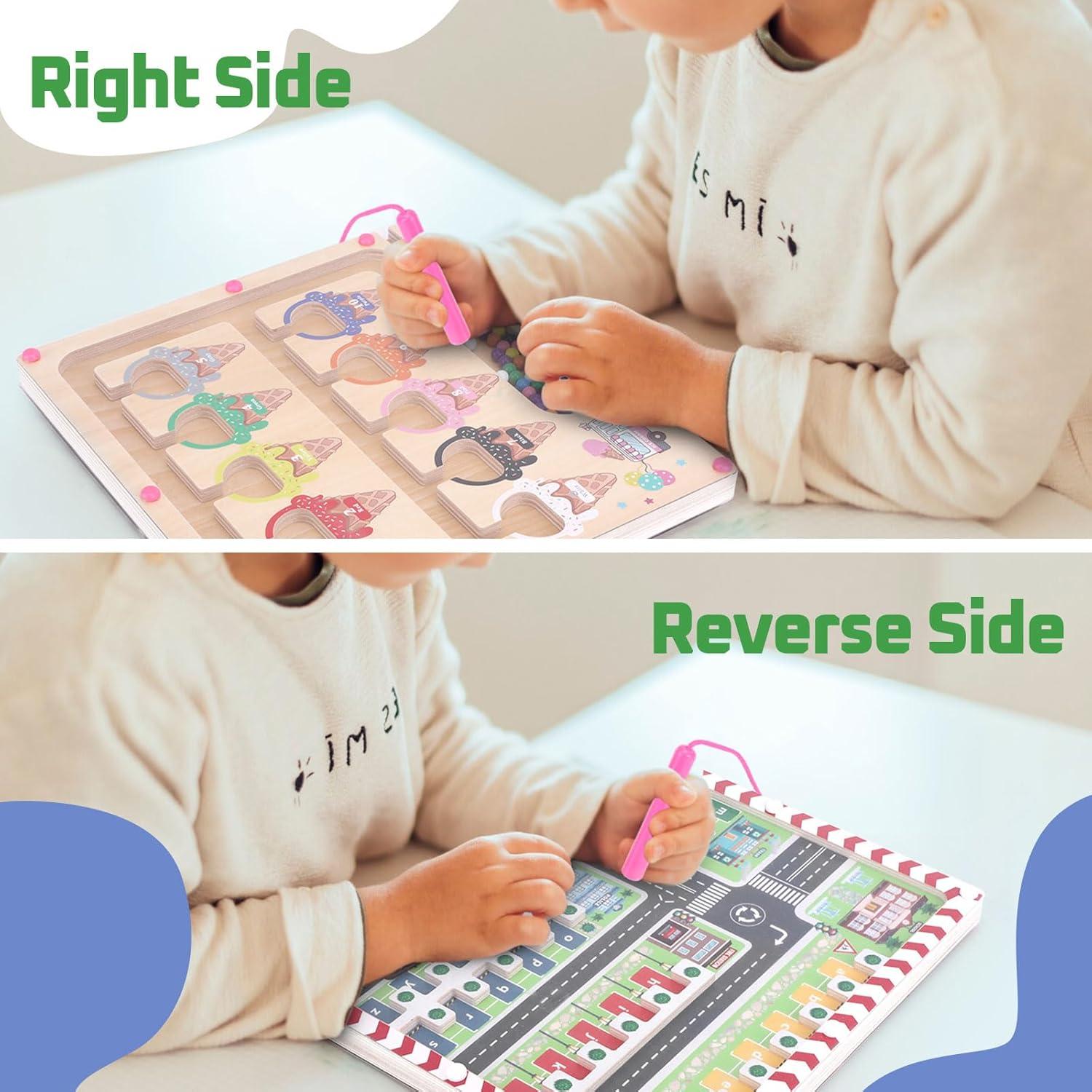 Rompecabezas Magnético 2 en 1 Shantou Rongyi, Juguete Montessori