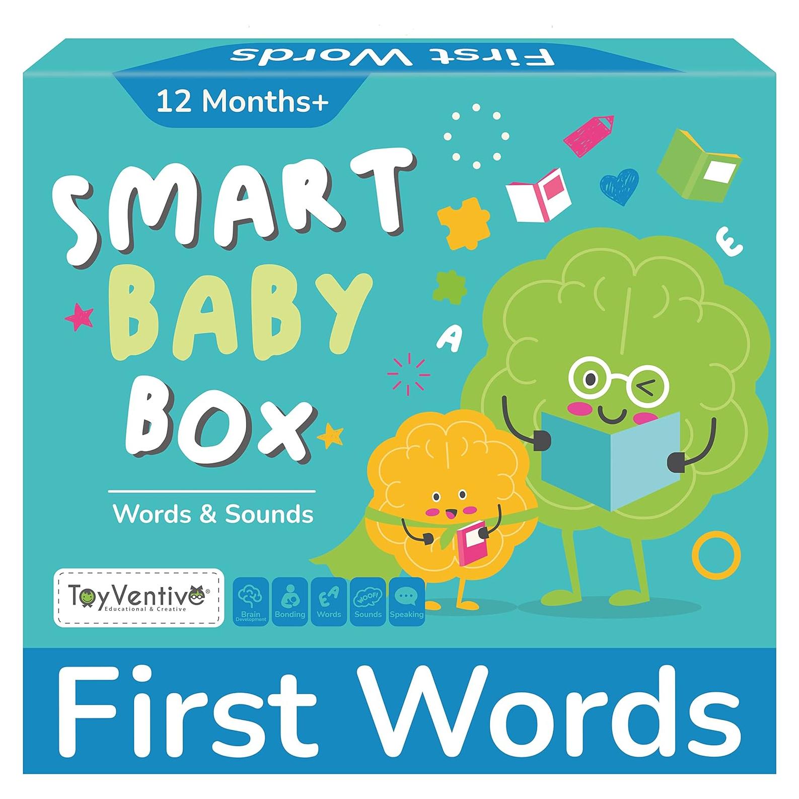 Caja Inteligente para Bebés Toyventive - Actividades y Juegos 12+ Meses