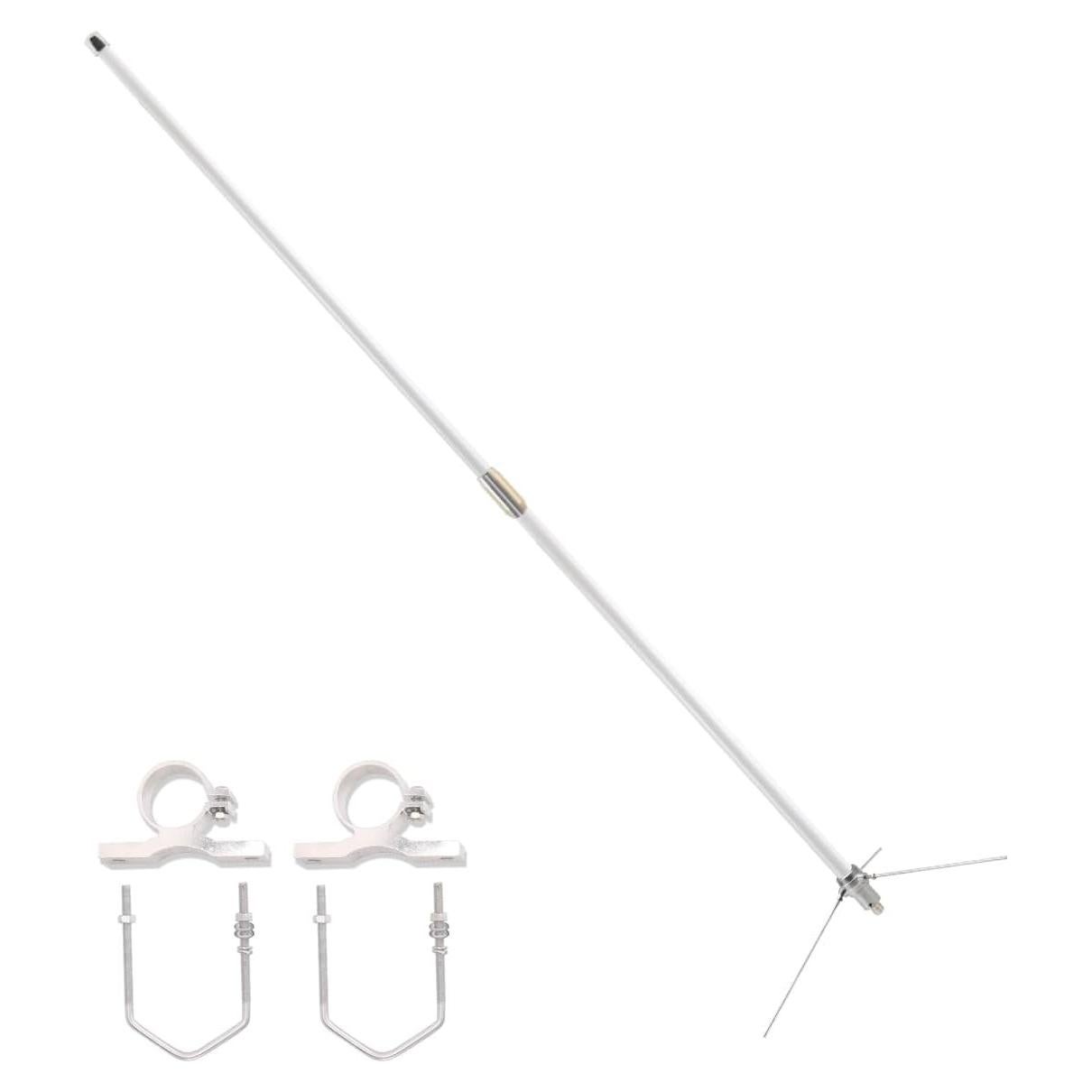 Antena Base GMRS 462-467MHz Fibra de Vidrio 7.2dBi 1.51m