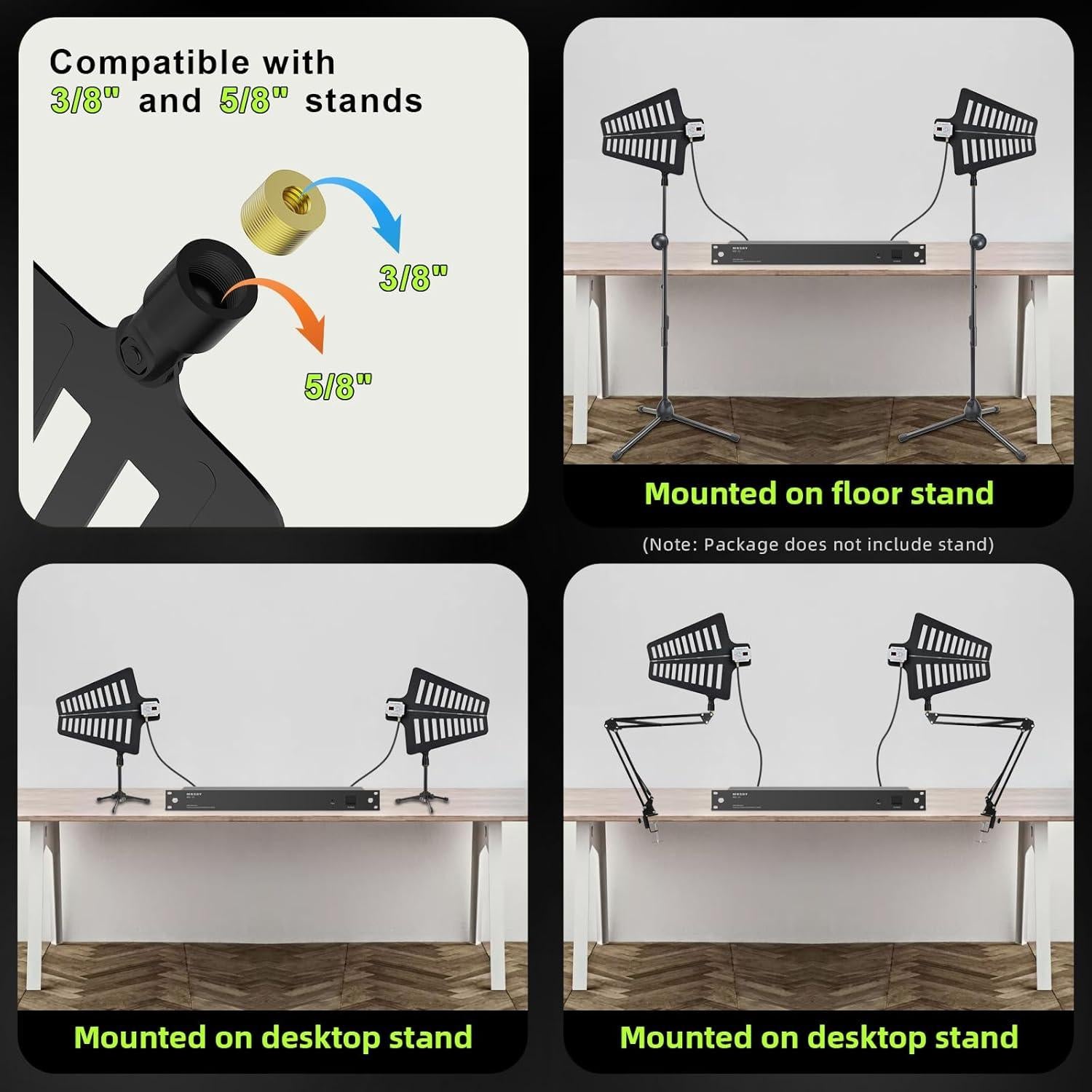 Sistema de Distribución de Antena Inalámbrica UHF MRSDY MD-10