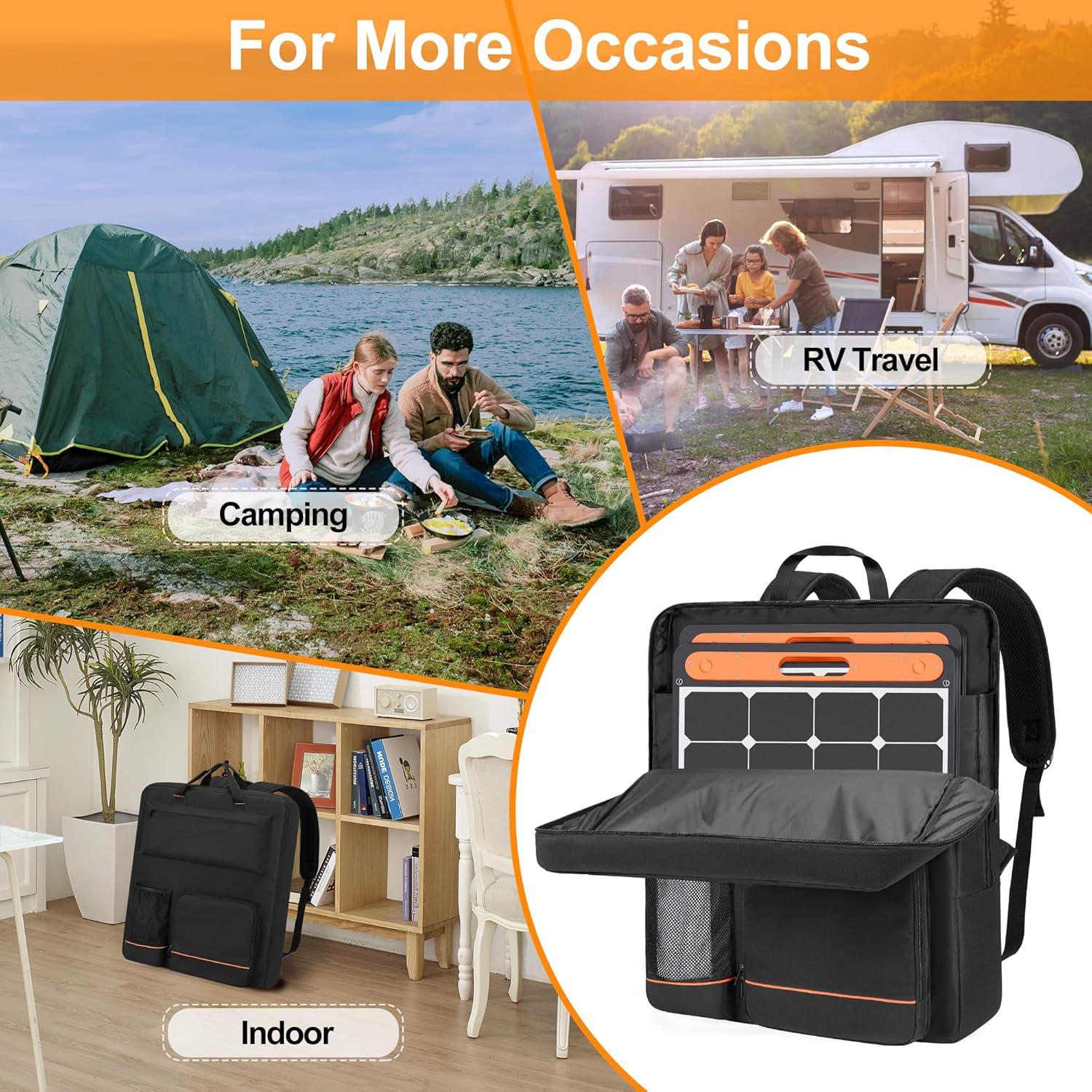 Bolsa de Almacenamiento para Panel Solar HODRANT 2 Paneles