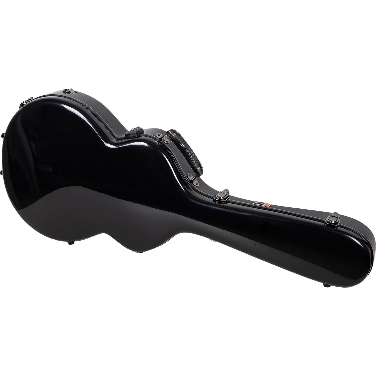 Funda de Fibra de Vidrio Crossrock para Guitarras Eléctricas 335 Negra