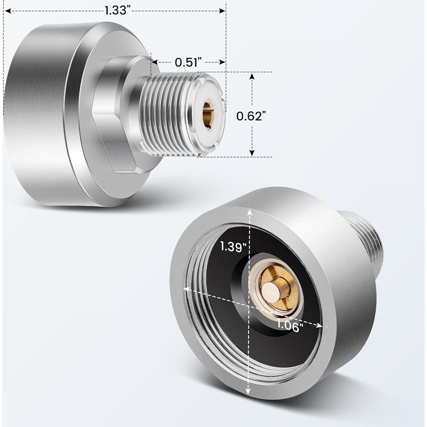 Adaptador NMO a SO239 Anina TX-AN2880 Antena VHF UHF