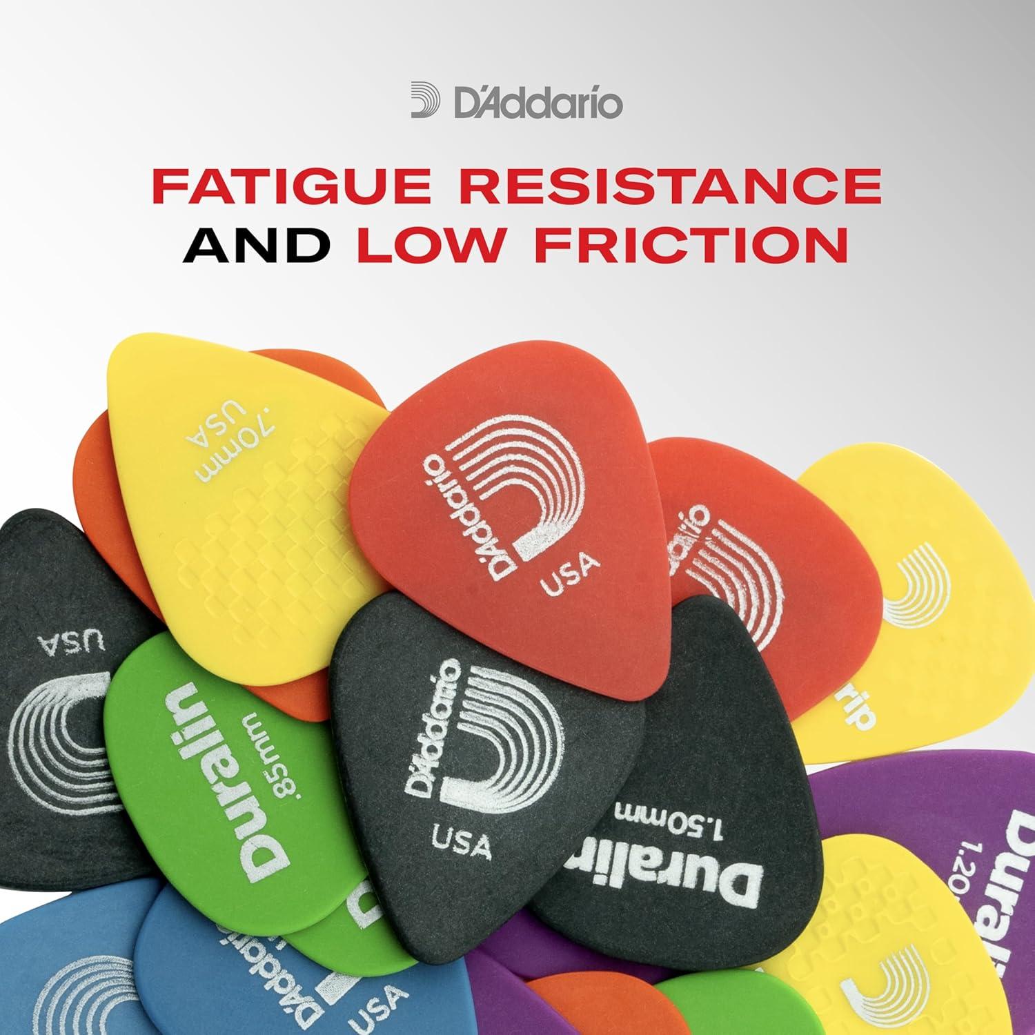 Pua de Guitarra D'Addario Duralin 0.70mm Paquete de 10