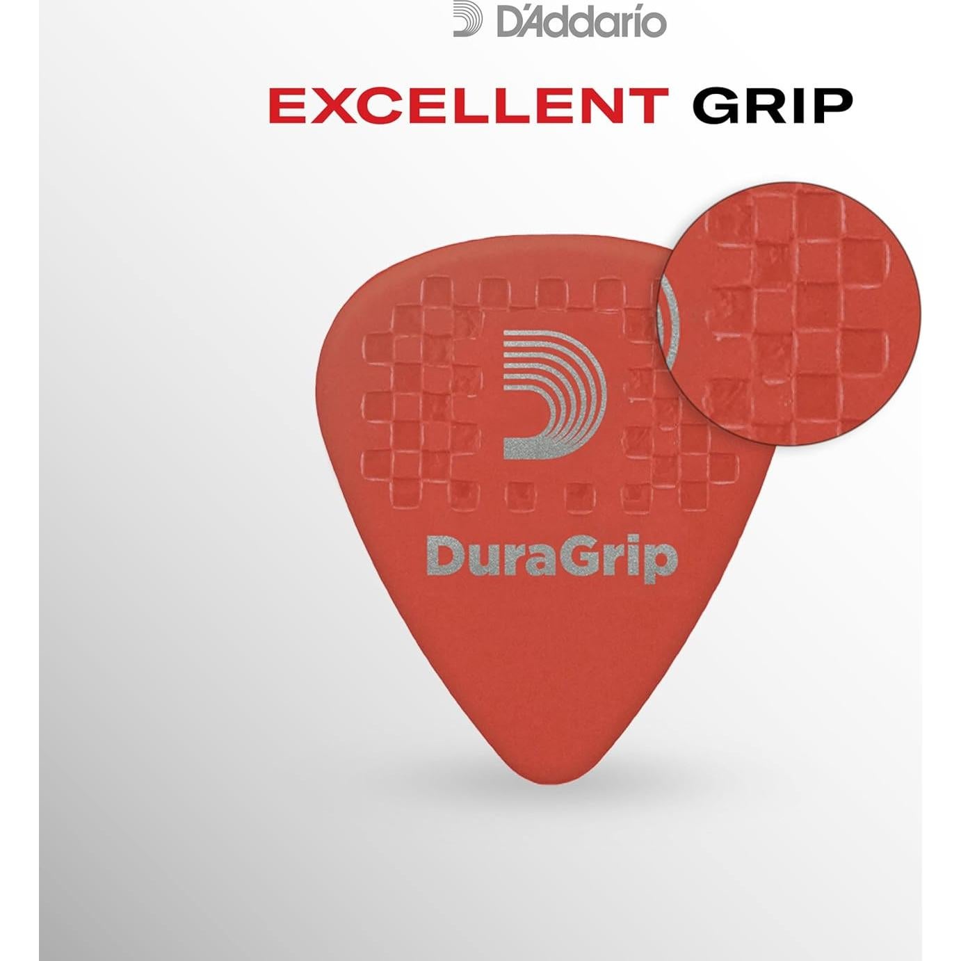 Pua de Guitarra D'Addario Duralin 0.70mm Paquete de 10