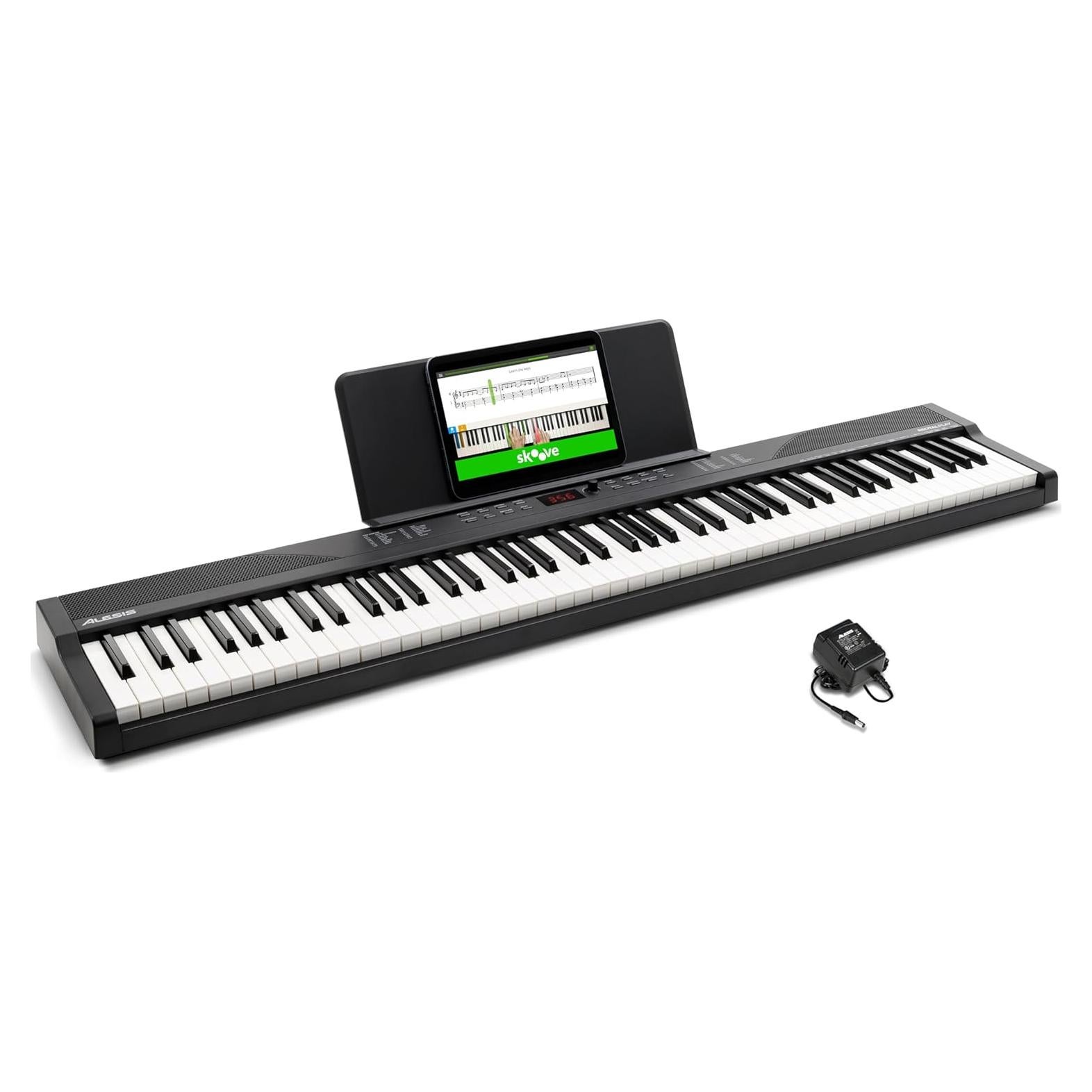 Teclado Electrónico Alesis Recital Play 88 Teclas USB MIDI
