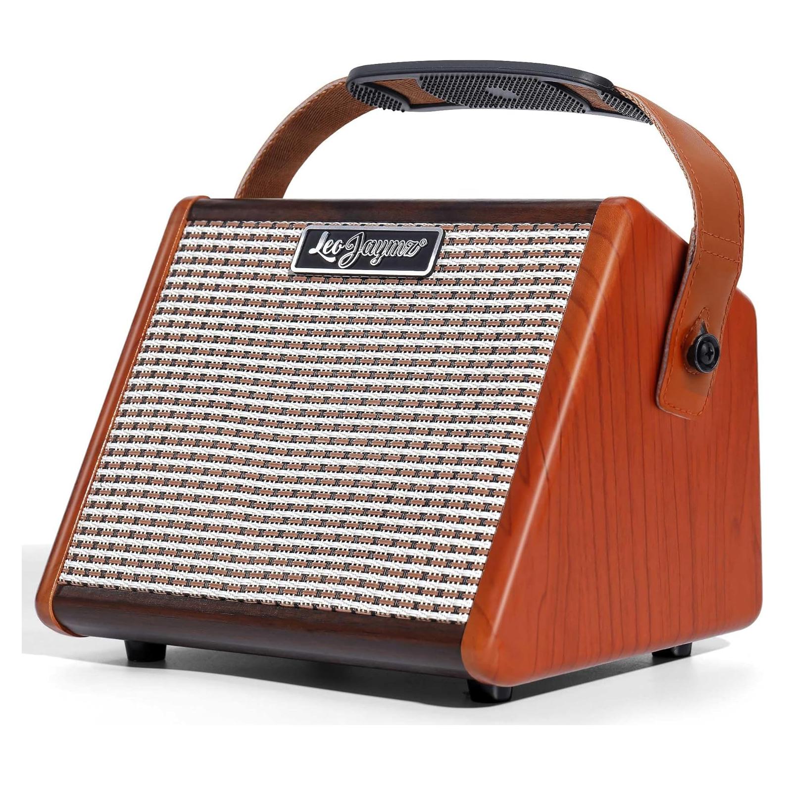 Amplificador Eléctrico Portátil Leo Jaymz AG-15 15W Bluetooth