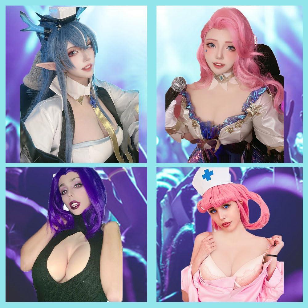 Placa de Pecho de Silicona Zilasegy Talla B-G Color Blanco