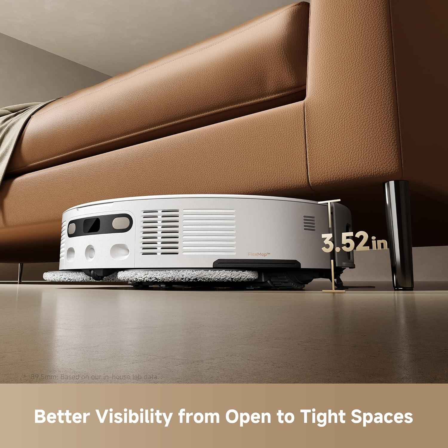 Robot Aspirador Mova V50 Ultra con Mopa y 24000 Pa de Succión