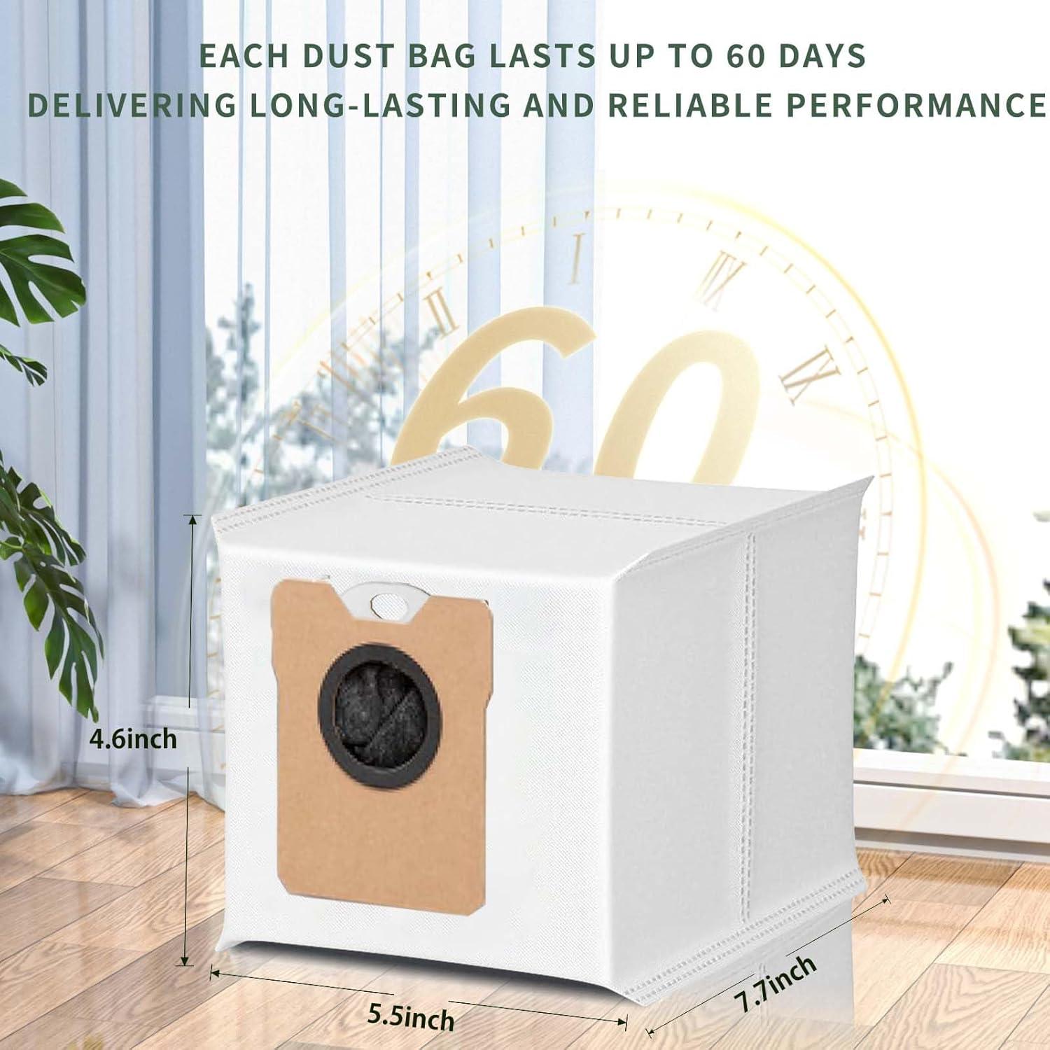 Paquete de 2 Bolsas de Polvo HUKWIMO para Eufy Omni C10 C20