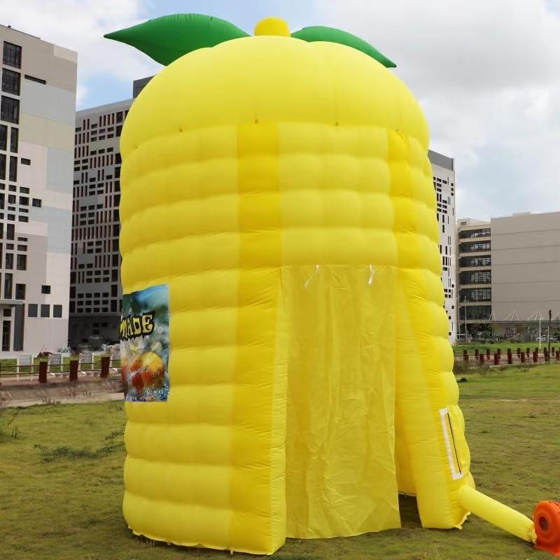 Stand Inflable de Limón Amarillo Yuhuya 3.05x3.05x4.57m