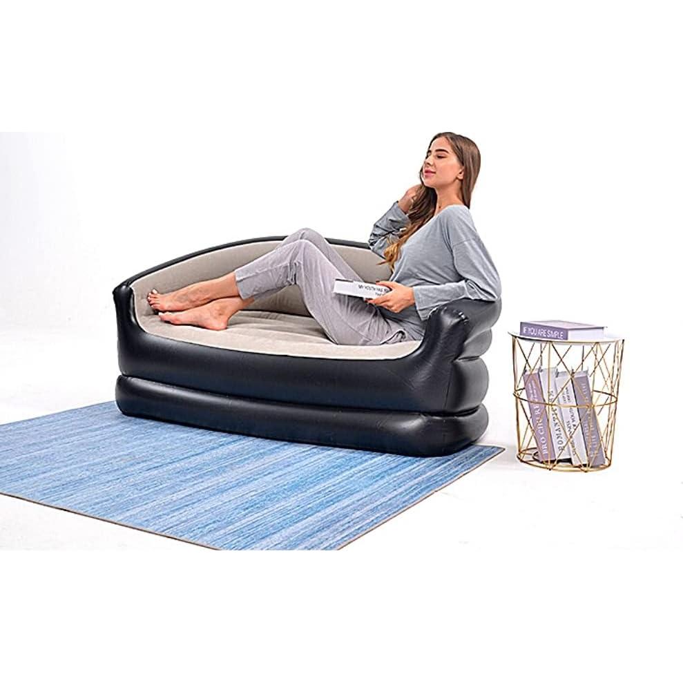 Sofá Inflable Doble Yosogo con Bomba de Aire - 150kg