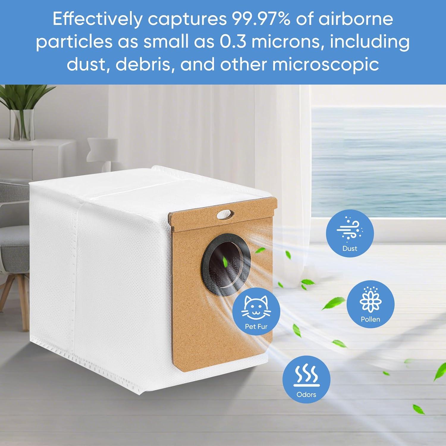 Paquete de 12 bolsas de repuesto Eufy L50 L60 SES 289g