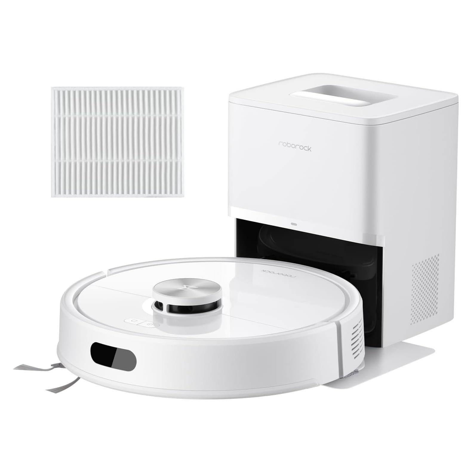 Aspiradora y Mopa Roborock Q7 M5+ Blanca con Filtro Lavable