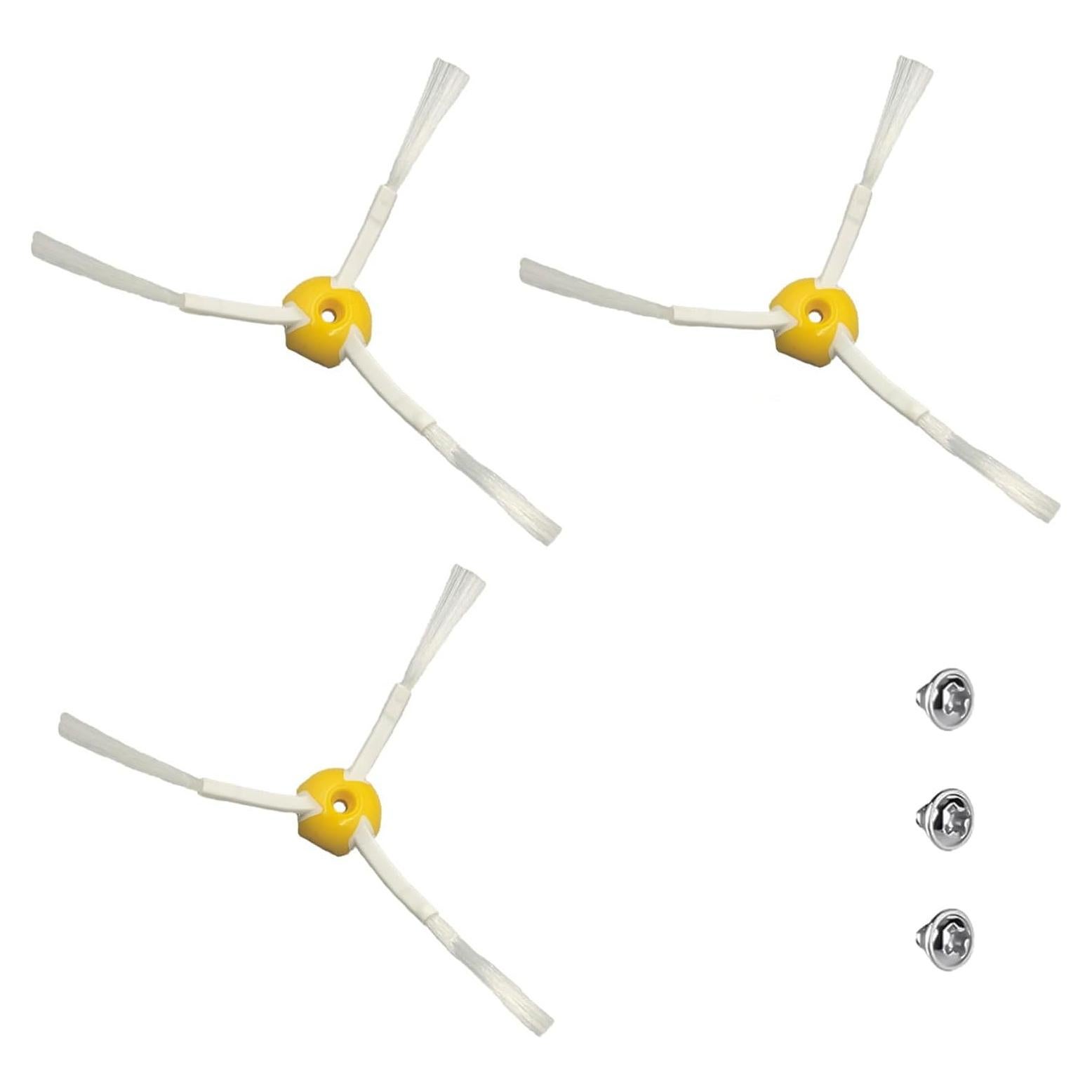 Paquete de 3 cepillos laterales Genérico para iRobot Roomba 500/600/700