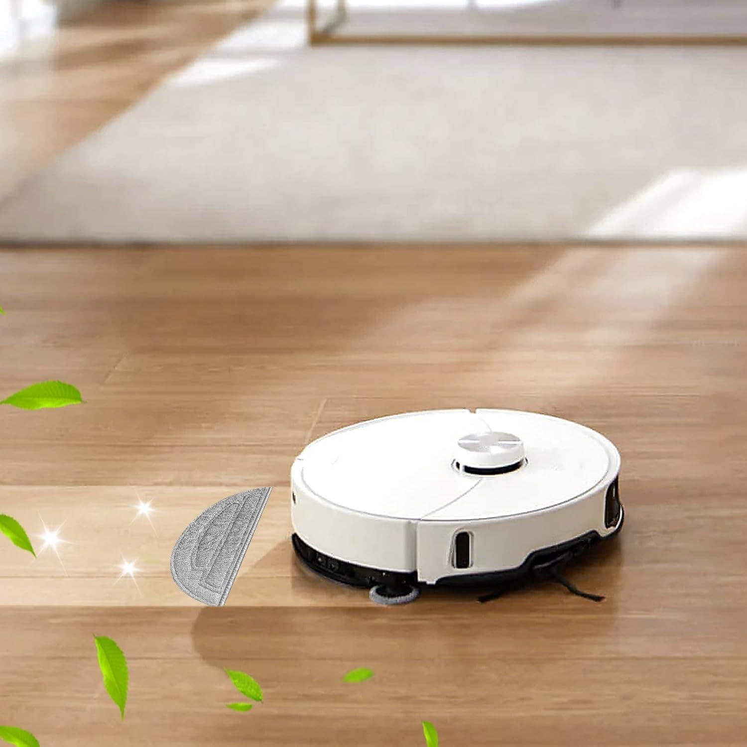 6 Paños de Microfibra Reemplazo para Roborock S8 MaxV Ultra